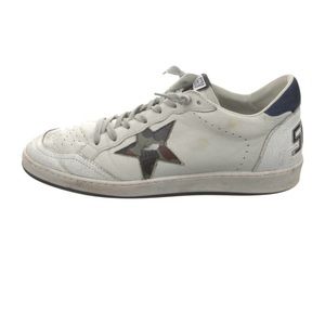 Golden Goose Men's White `ball Star` Sneakers